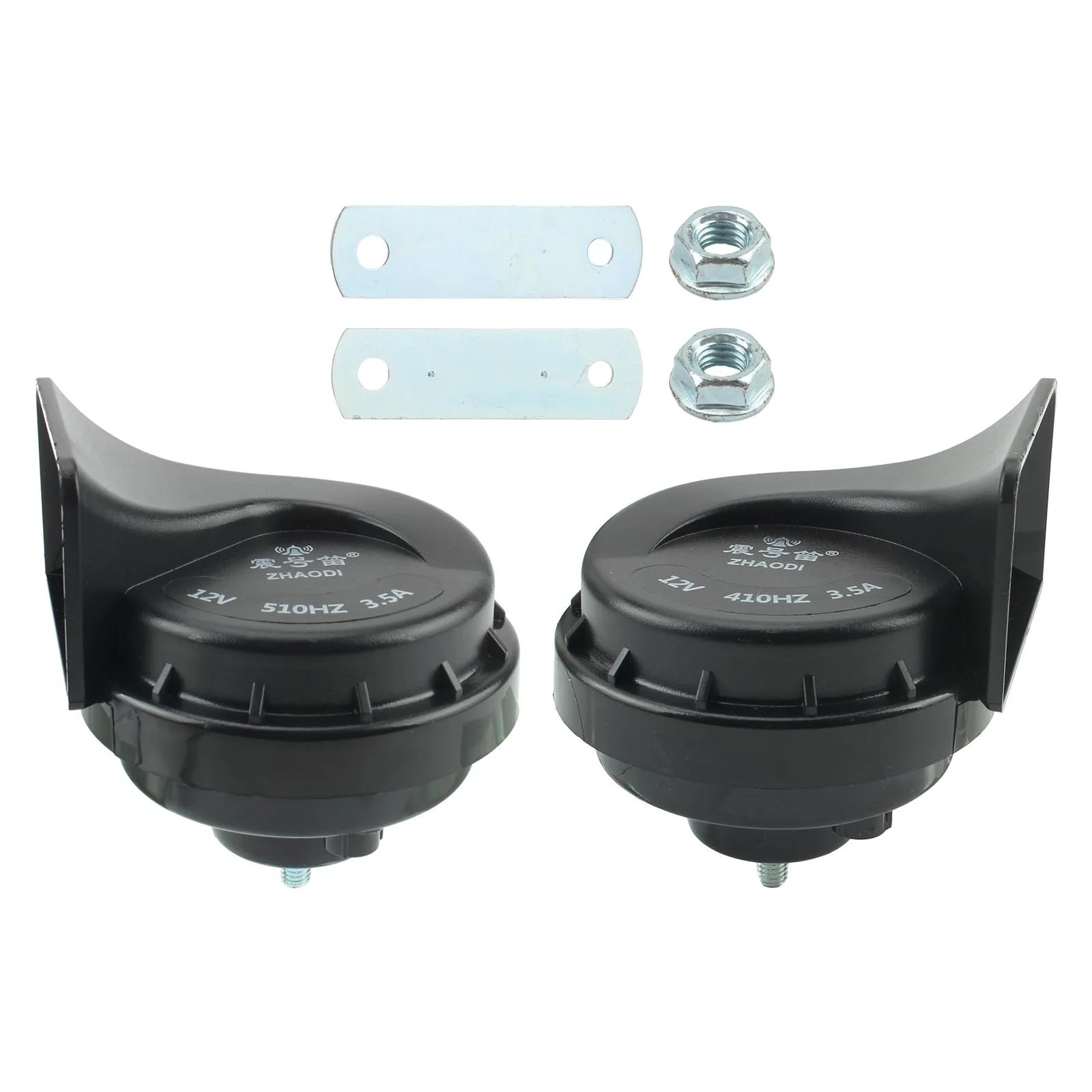 Car Horn Set Compatible with Hyundai and Kia Low & High Tone Models 96610-2D100 96610-22400 96610-27200