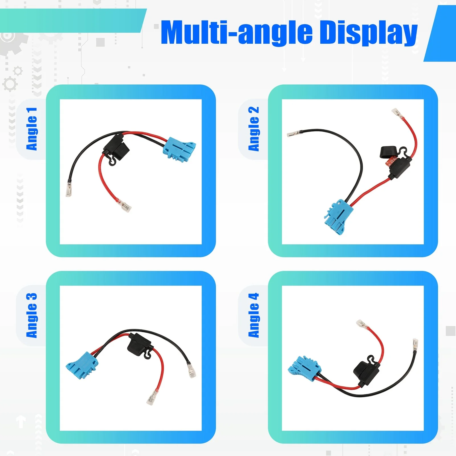 12 AWG Wire Harness Connector for Peg-Perego 12V1397 - Image 6