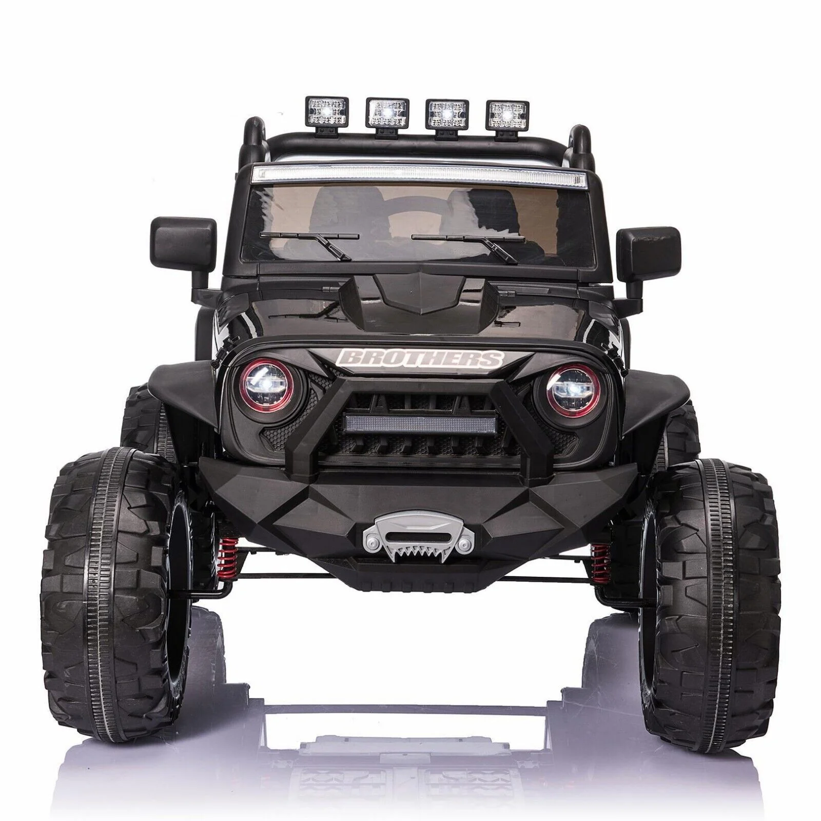 12V/24V Kids Ride-On Truck Car Jeep with LED Lights & Remote Control - 2 Sizes Available - Image 17