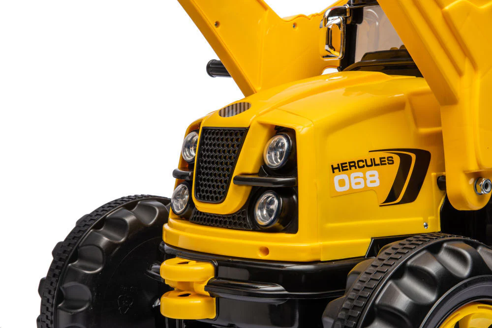 12V Battery Powered Excavator for Kids - Realistic Construction Vehicle Toy - Image 10