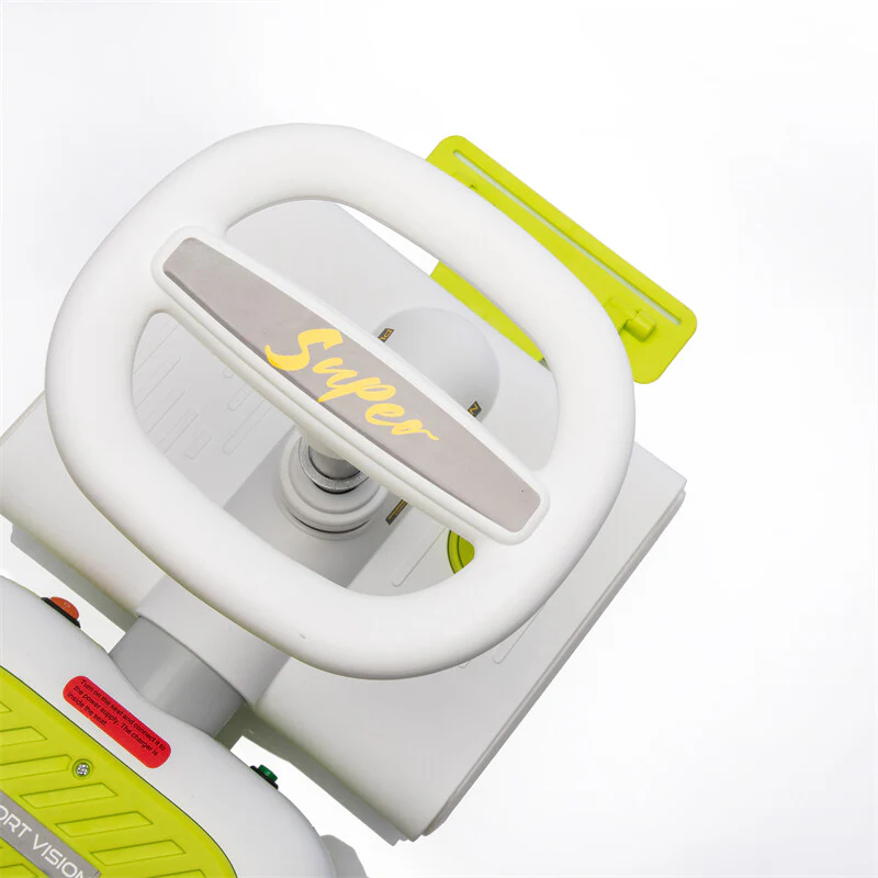 12V Kids Cleaning Go-Kart with Extendable Mop, 35W Motor, Adjustable Speed 1.86-2.49 MPH, Ages 3-6, Green - Image 7