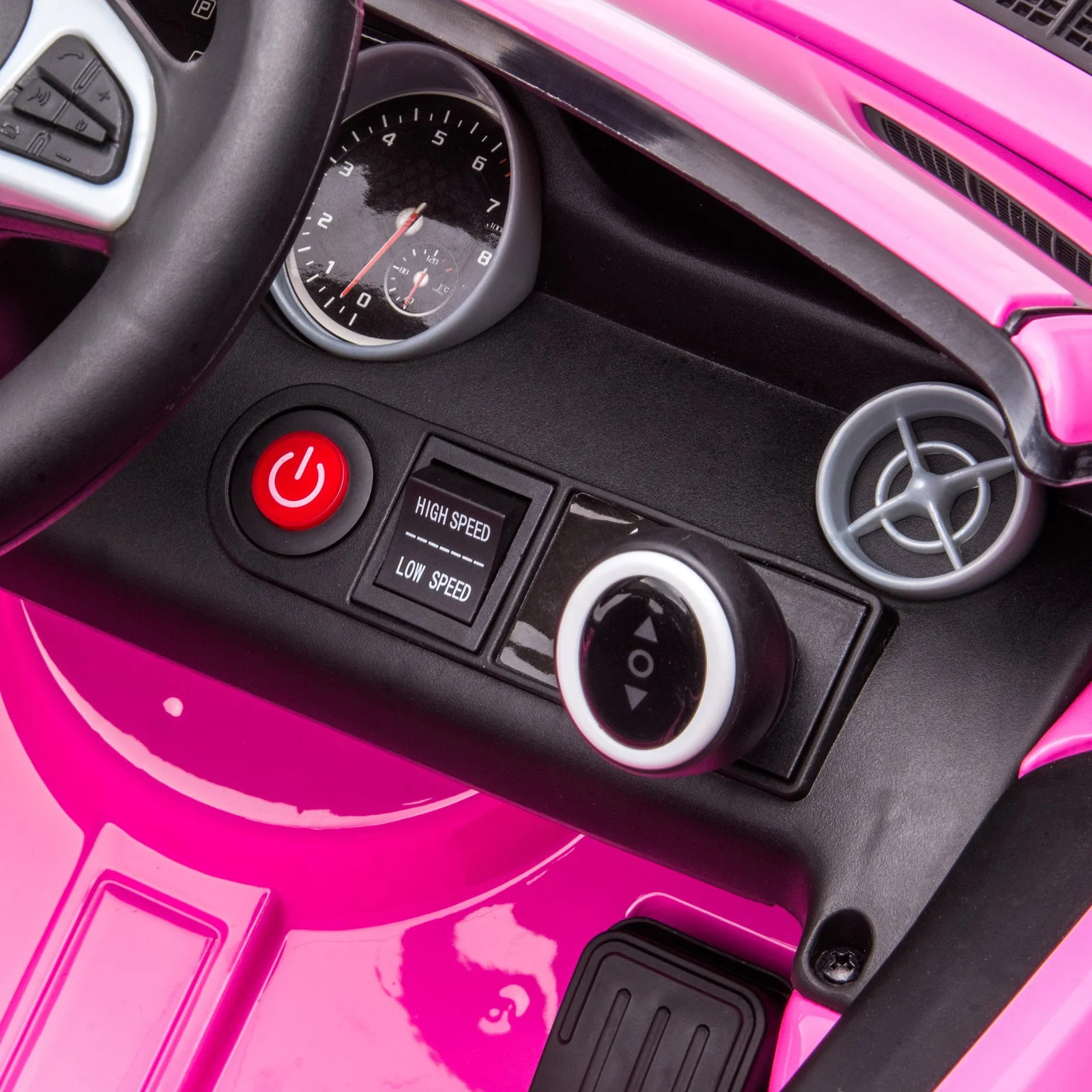 12V Electric Ride-On Car for Kids with Parental Remote Control, Dual Motors, Music, and Lights in Pink - Image 10
