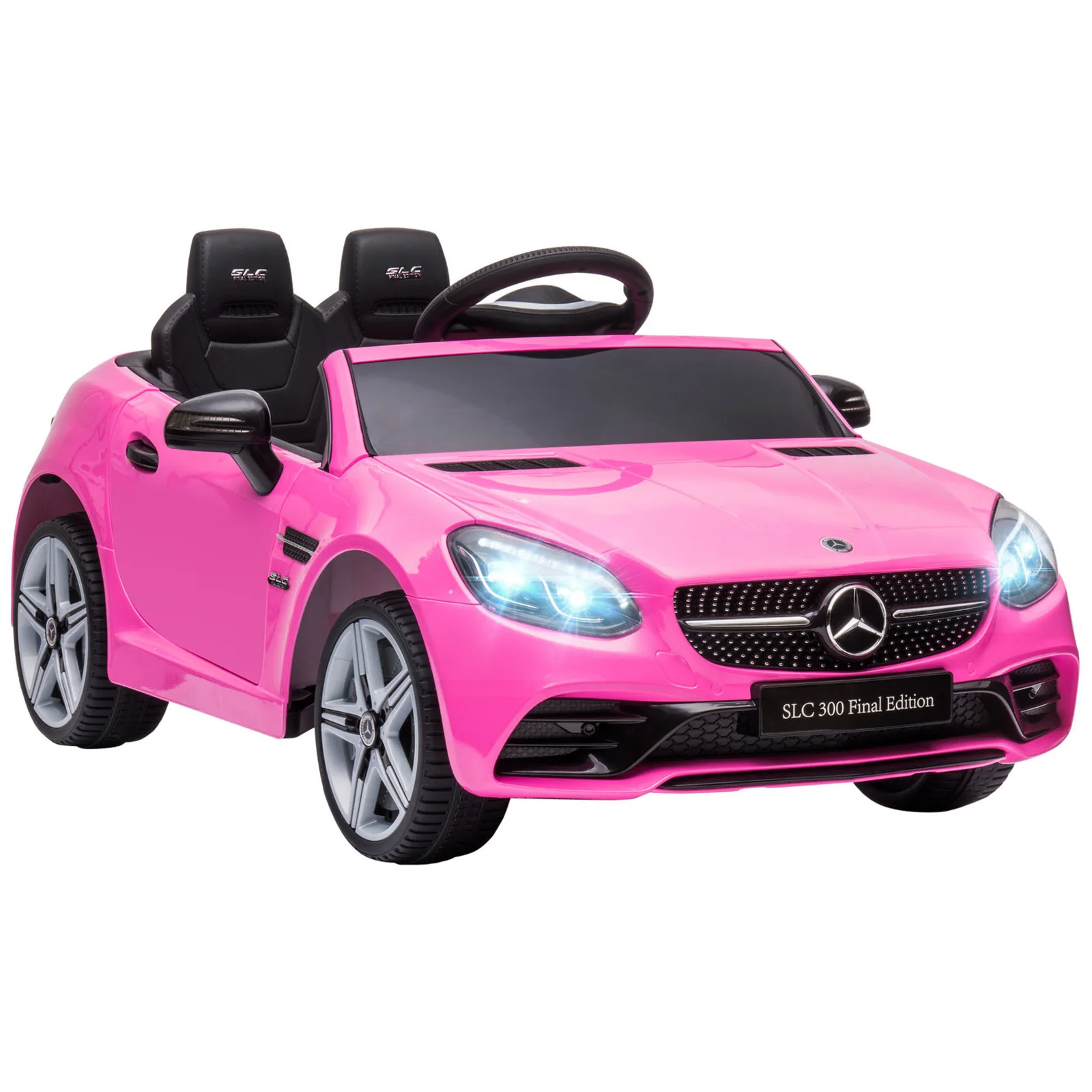 12V Electric Ride-On Car for Kids with Parental Remote Control, Dual Motors, Music, and Lights in Pink - Image 12