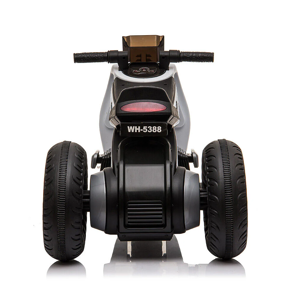 12V Electric Kids Motorbike with Training Wheels and MP3 Player - Image 10