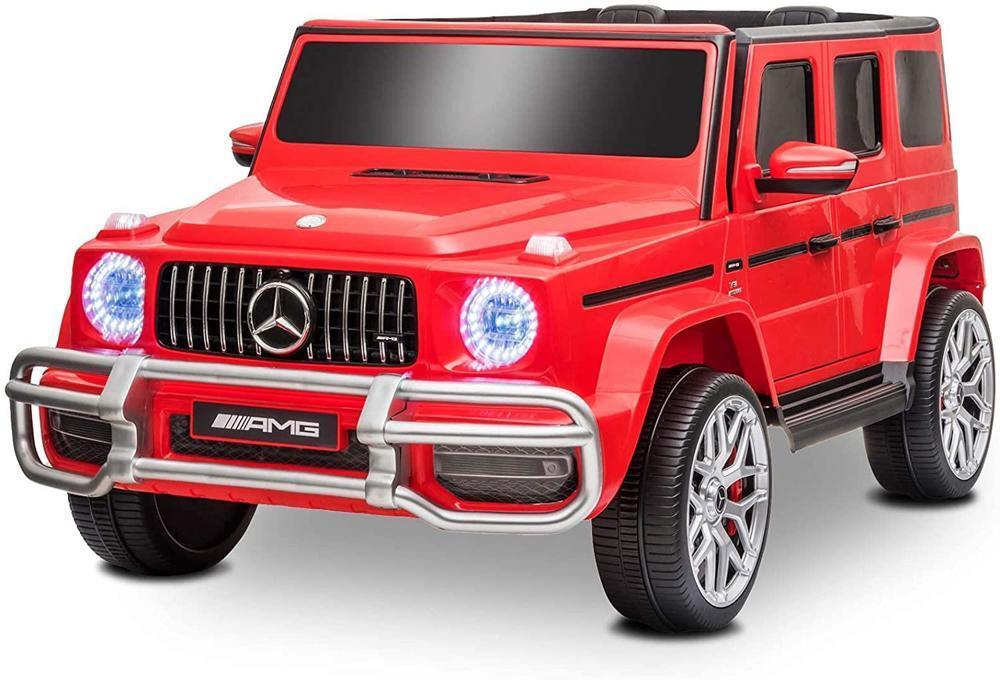 12V Electric Kids Ride-On Car with 2 Seats, MP3 Player, and 2.4G Remote Control in Red - Image 6