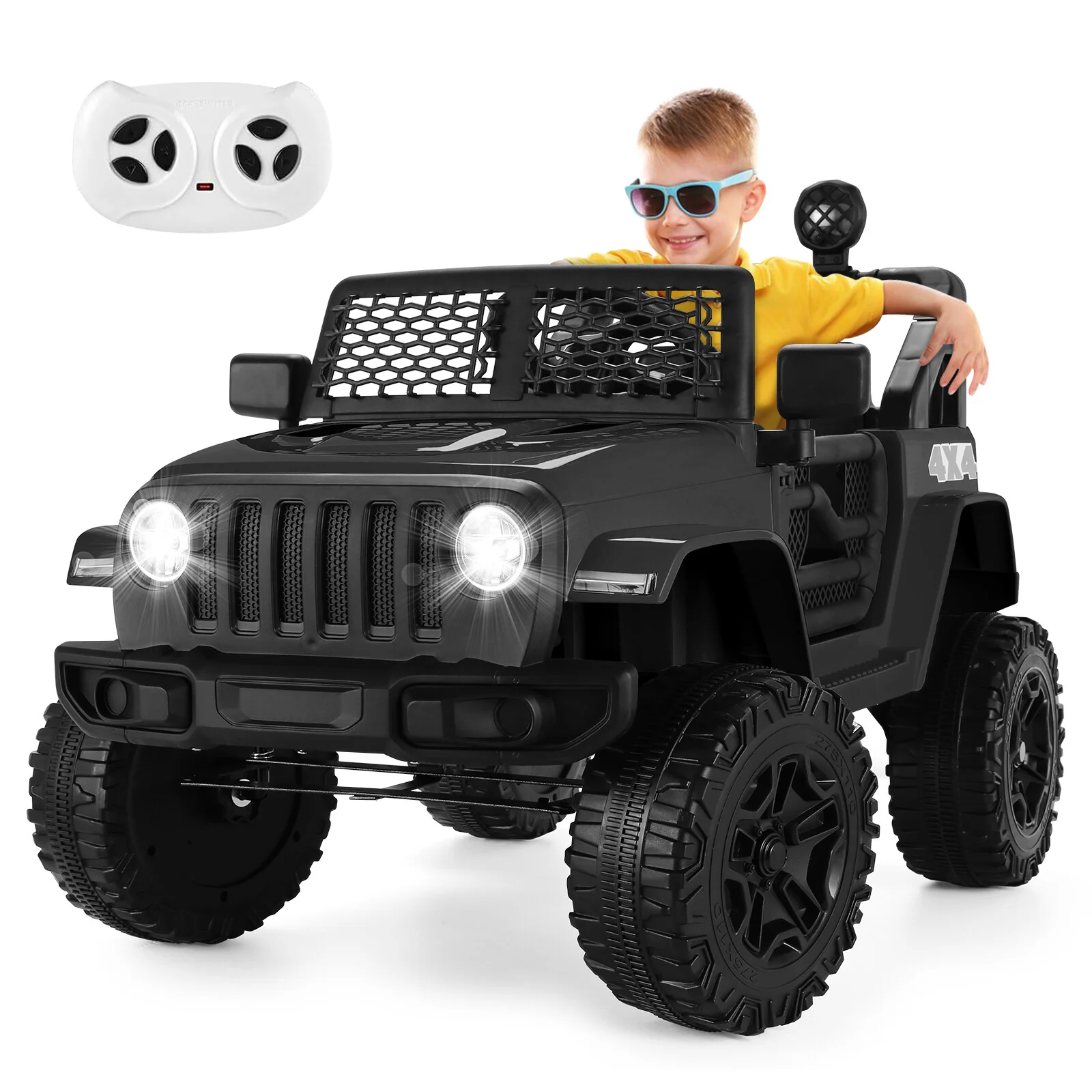 12V Electric Battery-Powered Kids Ride-On Truck with Remote Control and MP3 Player - Image 23