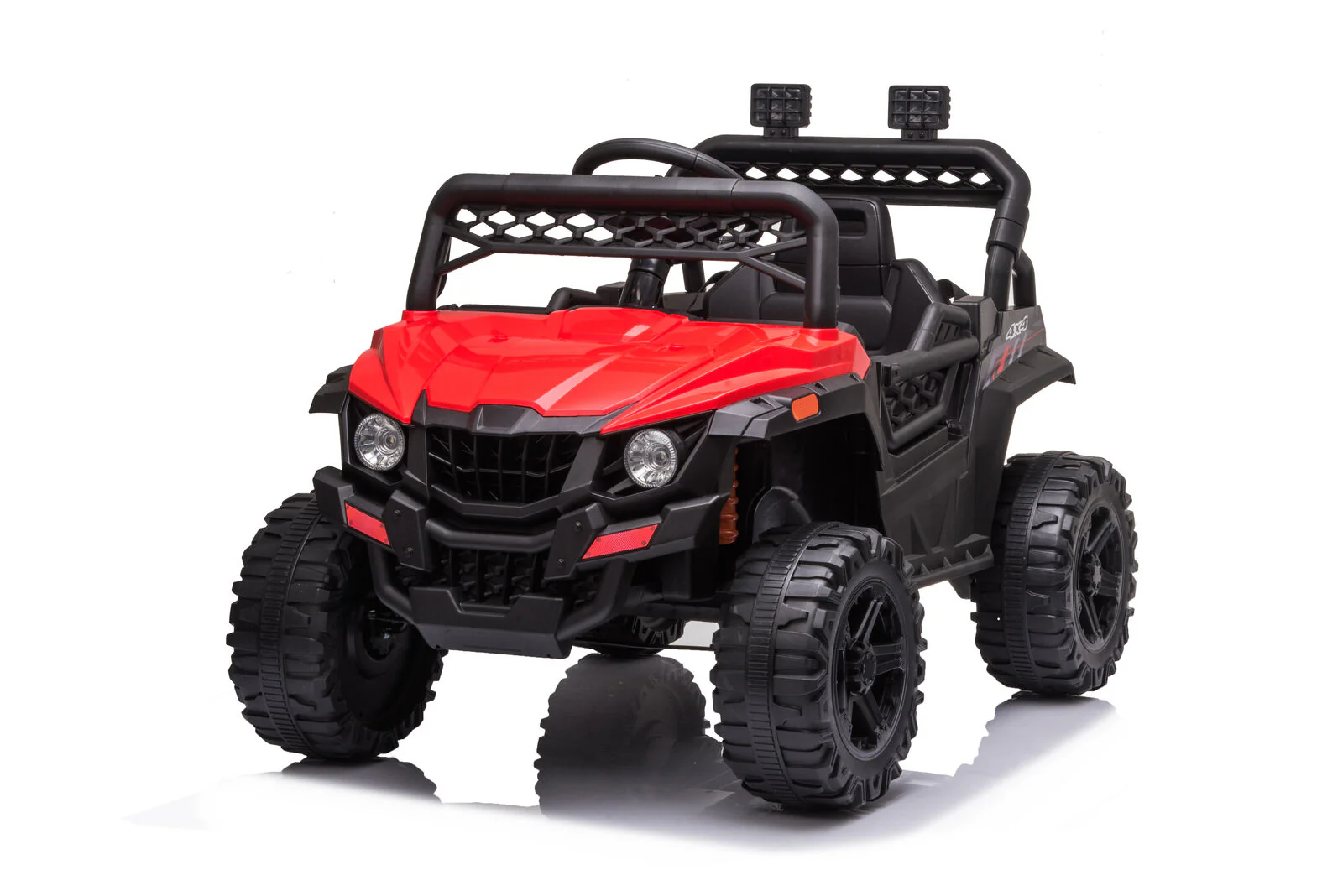 12V Electric Kids Truck Car with Remote Control, FM/LED Lights - Perfect Xmas Gift! - Image 10