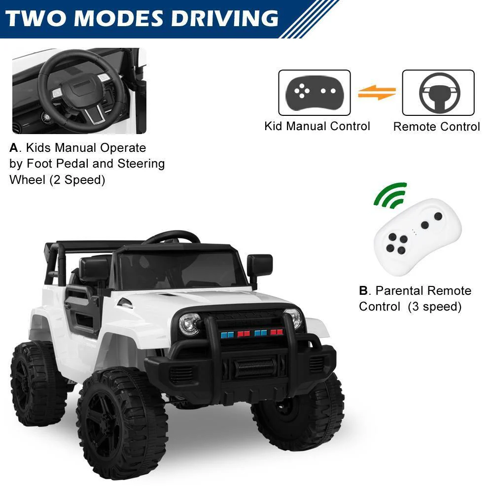 12V Electric Ride On Car for Kids with MP3 and Remote Control - Image 8