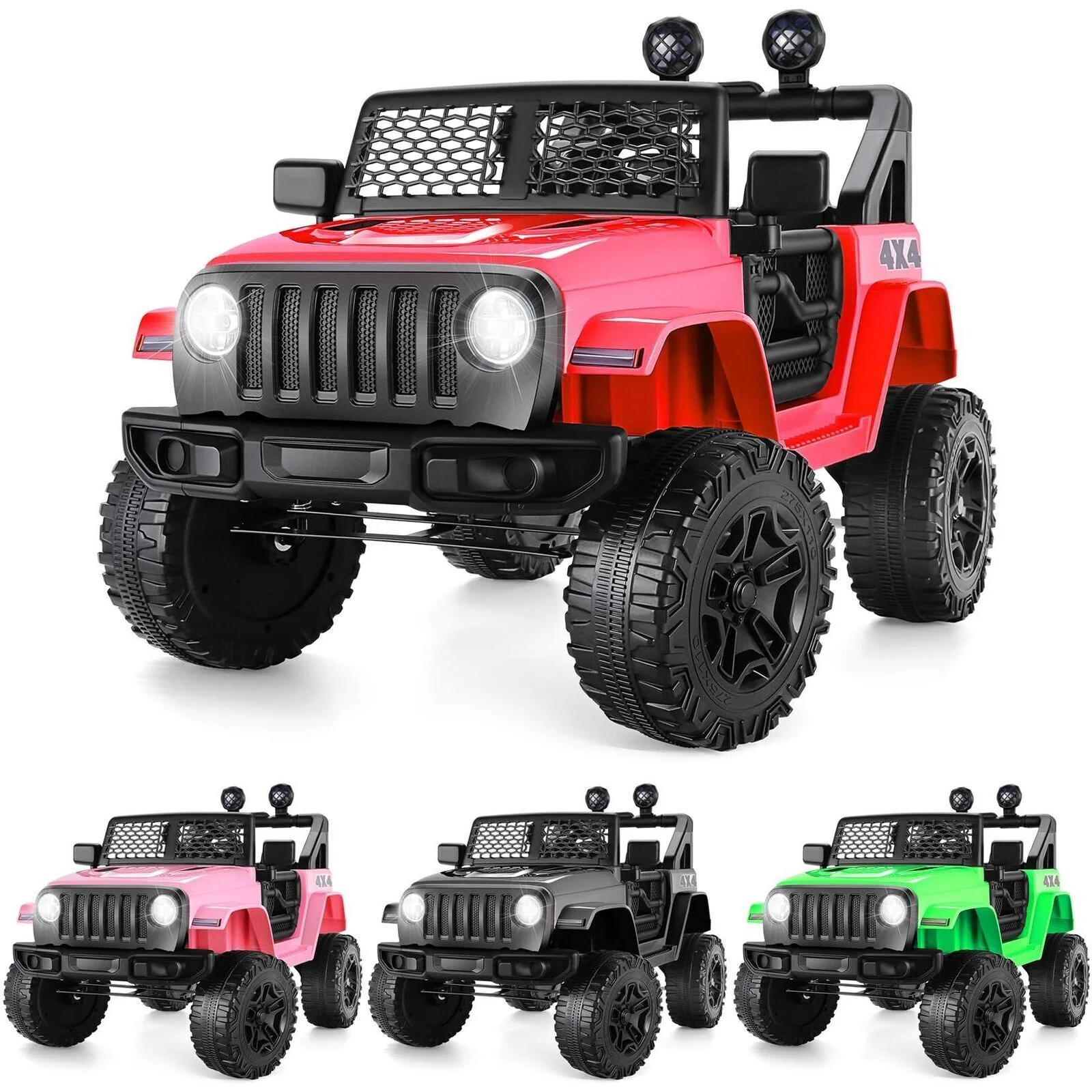 12V Electric Ride-On Car for Kids with Remote Control and 3-Speed Motor - Perfect Gift! - Image 3