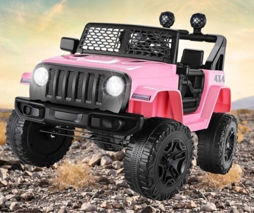 12V Electric Ride-On Car/Truck for Kids with MP3 Music, Lights, and Remote Control