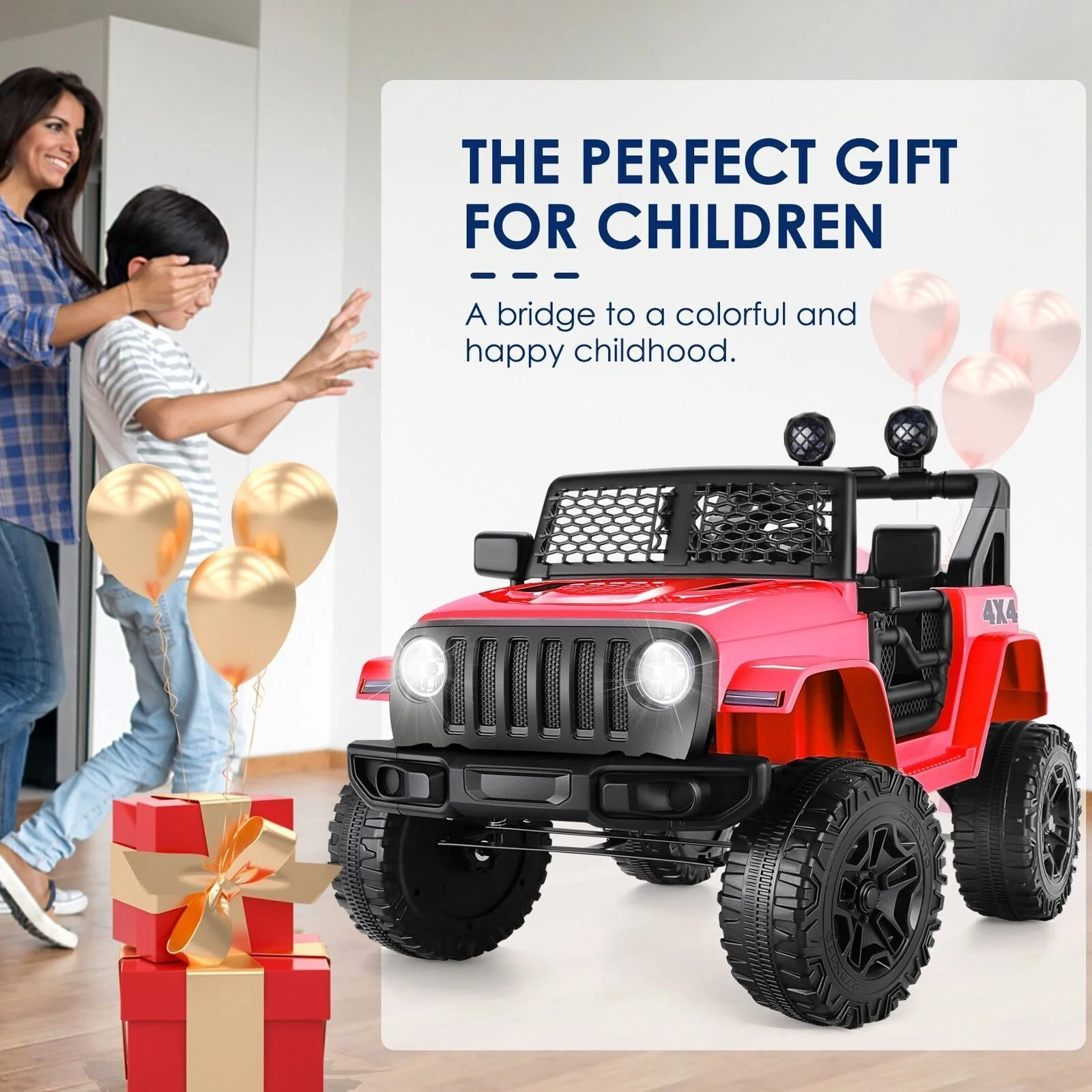 12V Electric Ride-On Car Trucks for Kids with Music, MP3, and Remote Control - All-in-One Fun! - Image 41