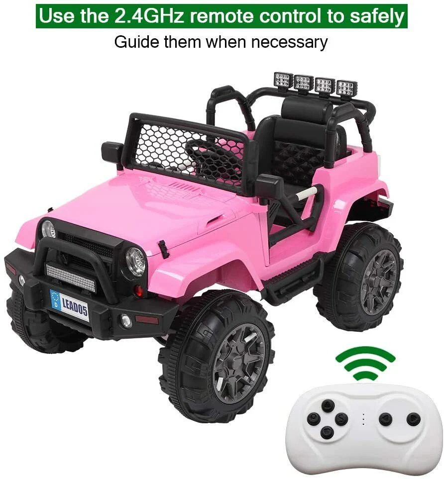12V Electric Ride-On Truck for Kids with Remote Control - Image 15