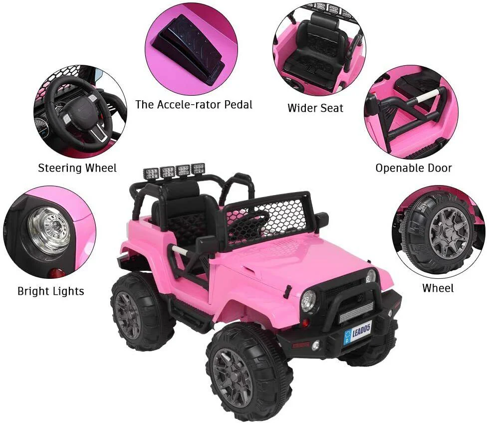 12V Electric Ride-On Truck for Kids with Remote Control - Image 16