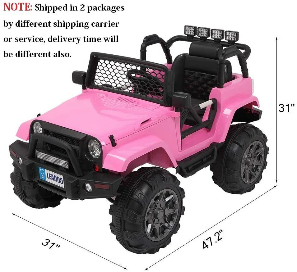 12V Electric Ride-On Truck for Kids with Remote Control - Image 18