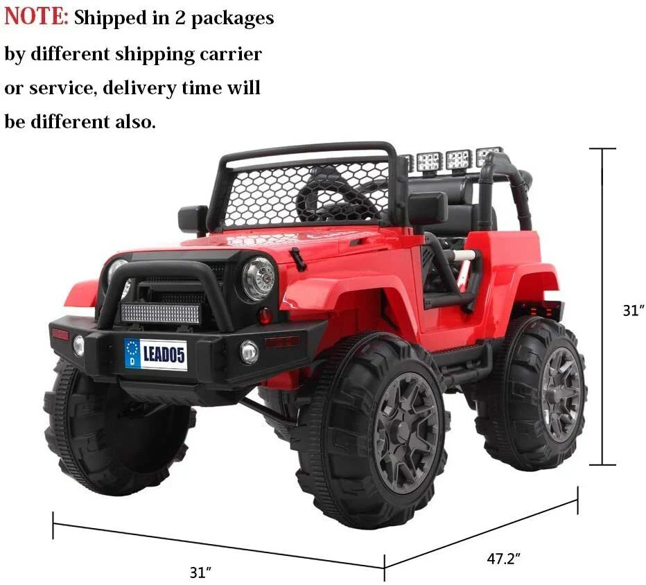 12V Electric Ride-On Truck for Kids with Remote Control - Image 25