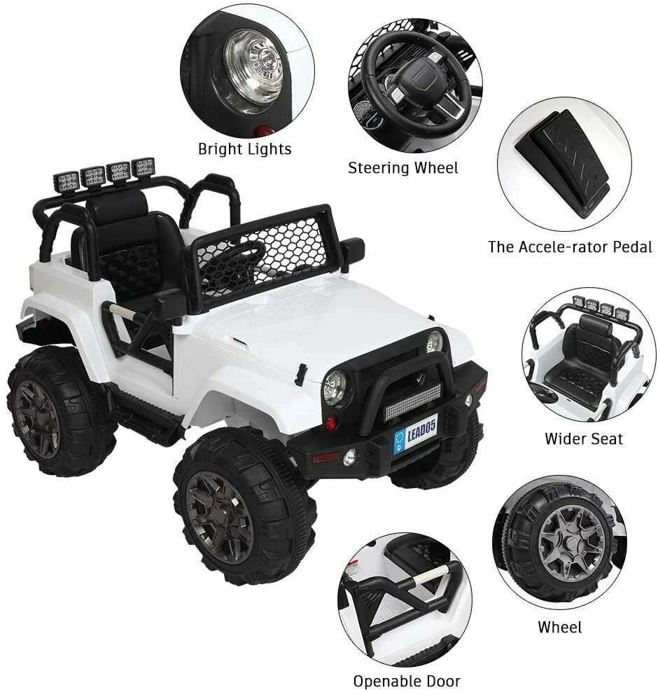 12V Electric Ride-On Truck for Kids with Remote Control - Image 39