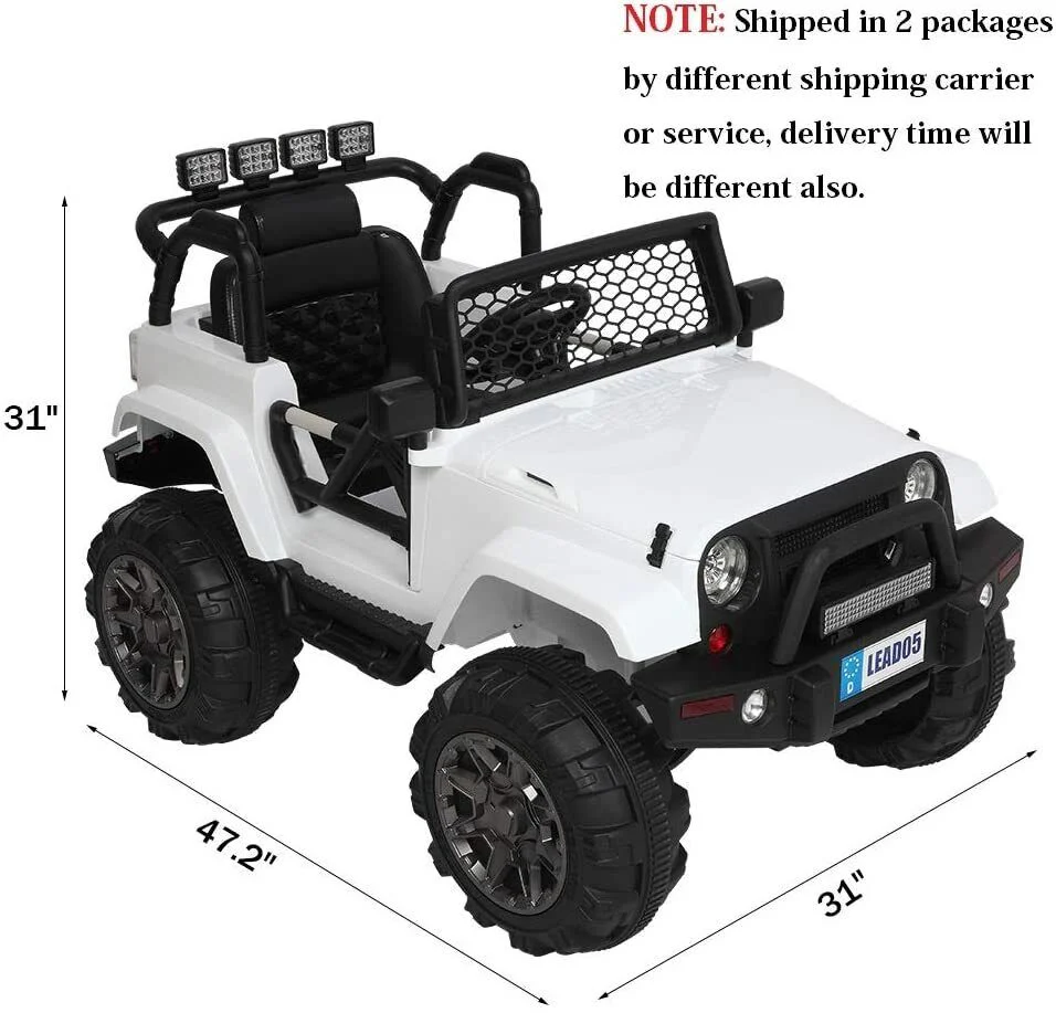 12V Electric Ride-On Truck for Kids with Remote Control - Image 42