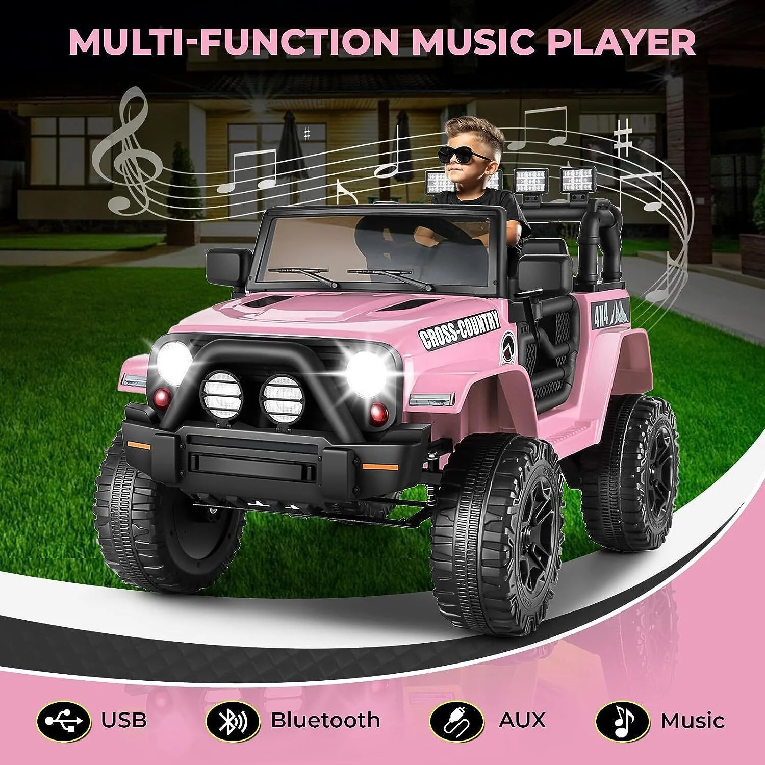 12V Electric Truck Toy for Kids with Remote Control - Ride On Car with 4 Wheels - Image 14
