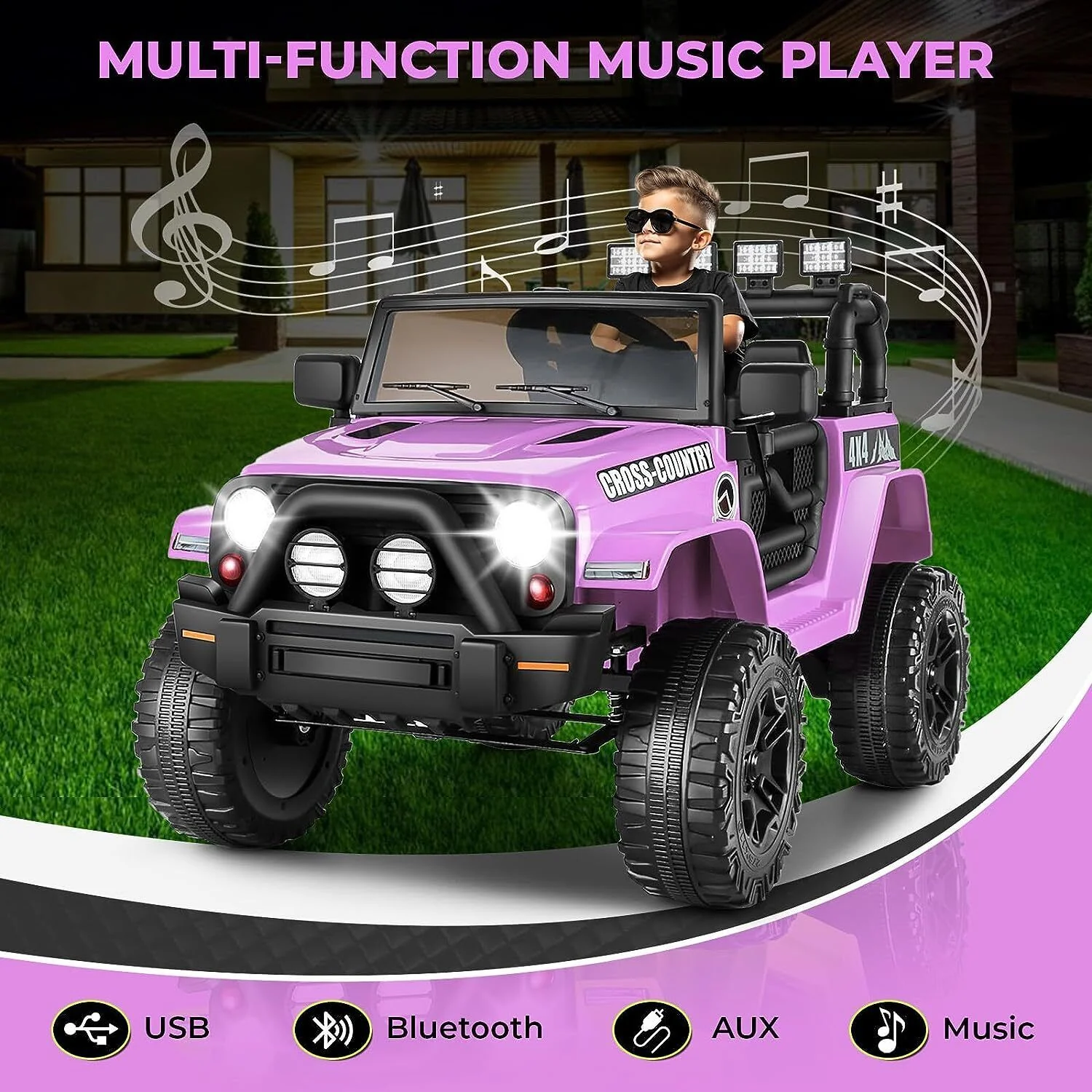 12V Electric Truck Toy for Kids with Remote Control - Ride On Car with 4 Wheels - Image 32