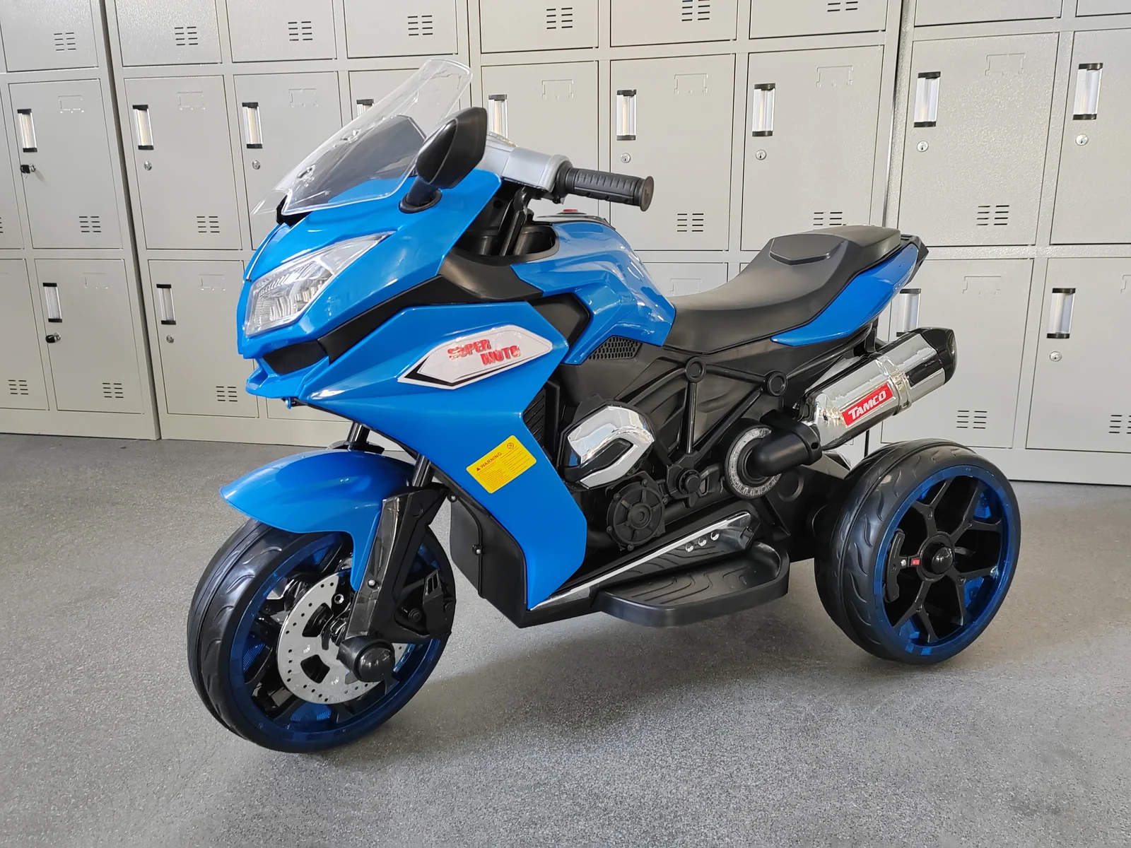 12V Kids Electric Ride-On Motorcycle with Three Lighting Wheels - Image 9