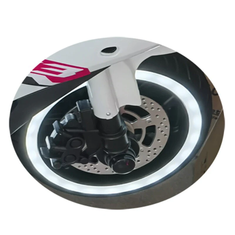 12V Kids Ride-On Motorcycle Toy with Training Wheels and Music, 1.8-3.2 mph for Ages 3-6 - Image 11