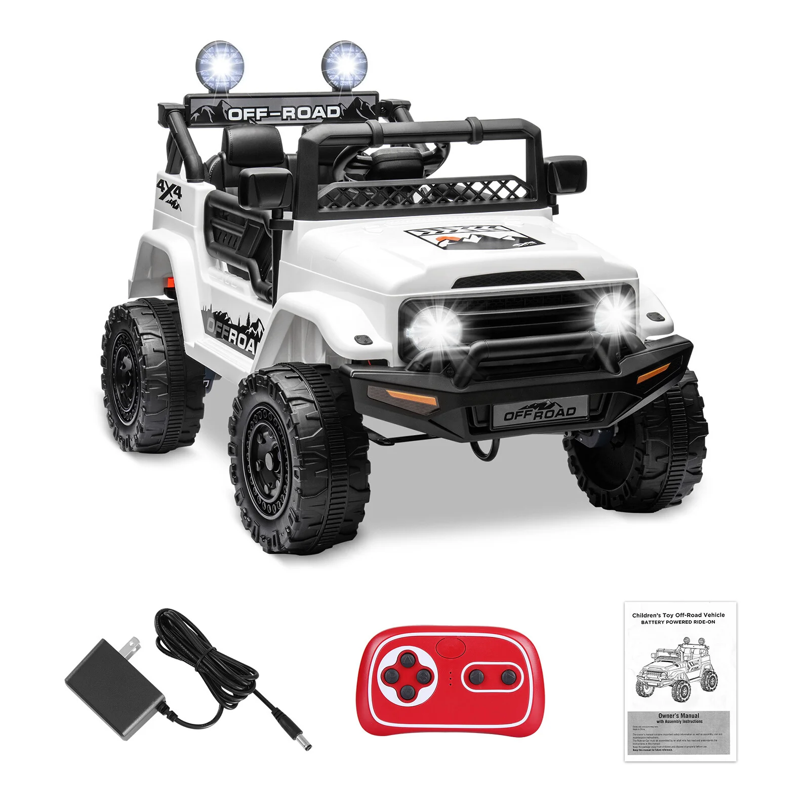 12V Electric 2-Seater Kids Ride-On SUV Toy Truck with Remote Control - Image 9