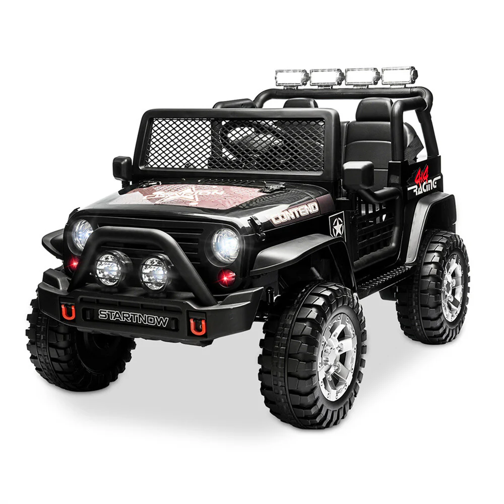 12V Electric 2-Seater Kids Ride-On Jeep Truck with Remote Control - Image 22