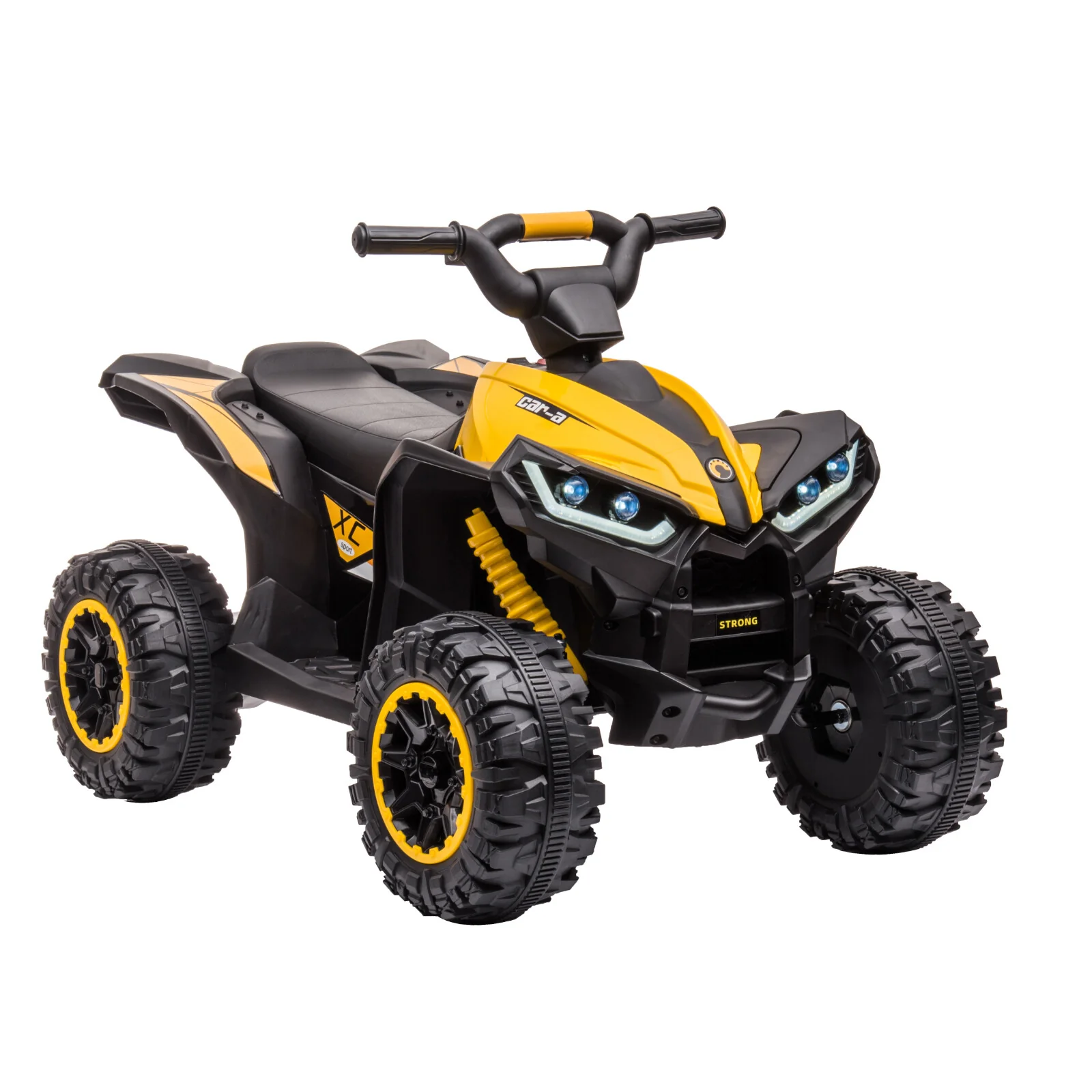 12V Kids Electric Ride-On ATV Car with Remote Control, LED Lights, Music, and 2-Speed Settings - Image 12