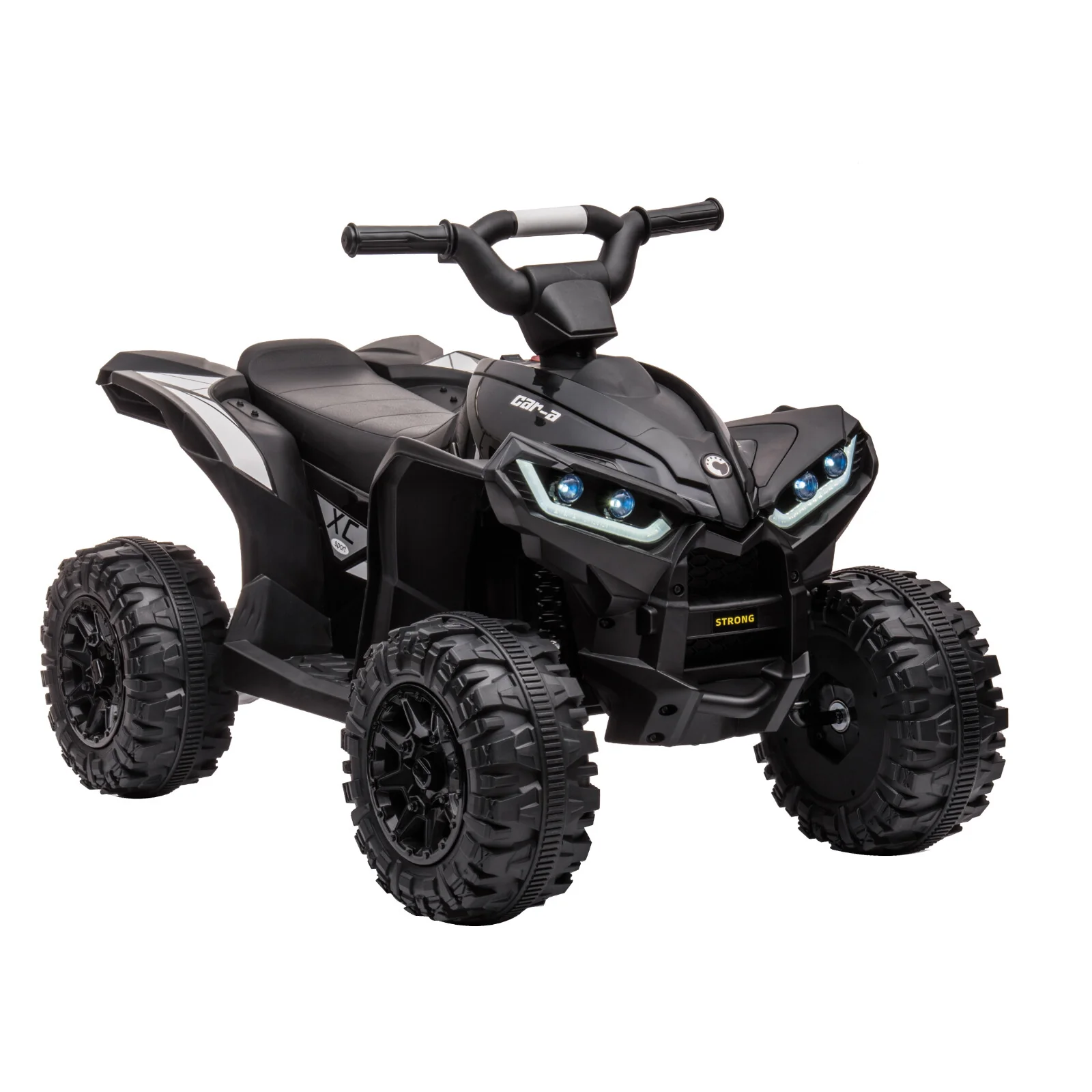 12V Kids Electric Ride-On ATV Car with Remote Control, LED Lights, Music, and 2-Speed Settings - Image 13