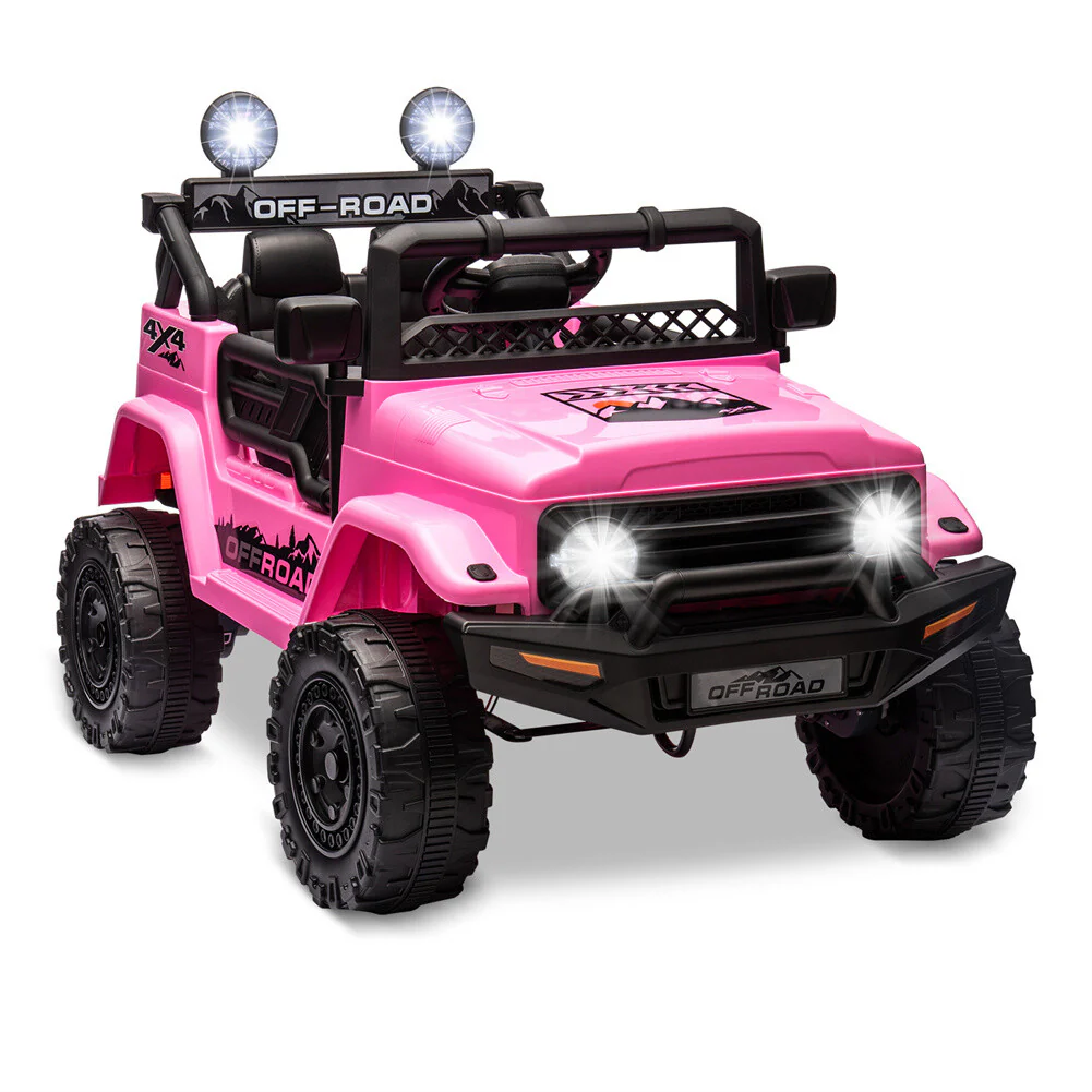 12V Electric 2-Seater Kids Ride-On Jeep Truck with Remote Control - Image 11