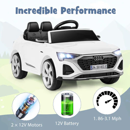 12V Audi SQ8 Ride-On Car for Kids with Remote Control - Image 5