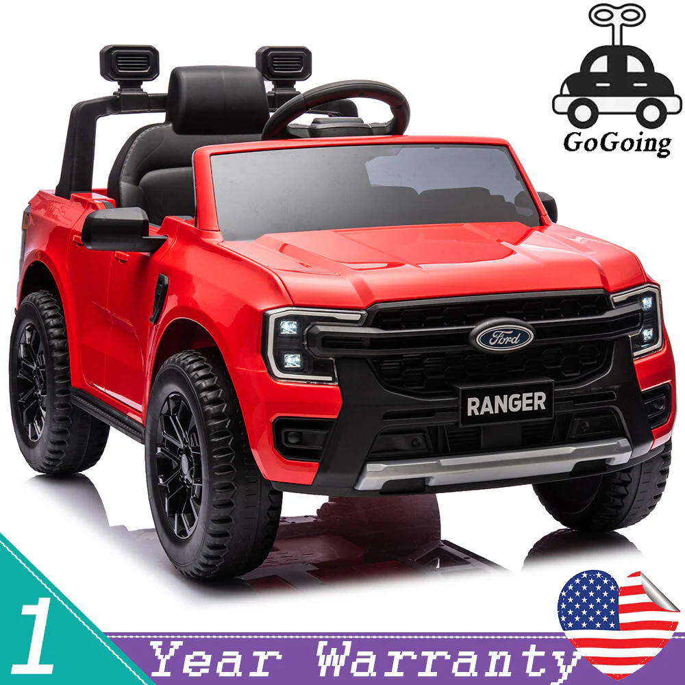 12V Kids Ride-On Car with Remote Control, 2WD, Speeds 1.86-4.97 mph, Suitable for Ages 3-8
