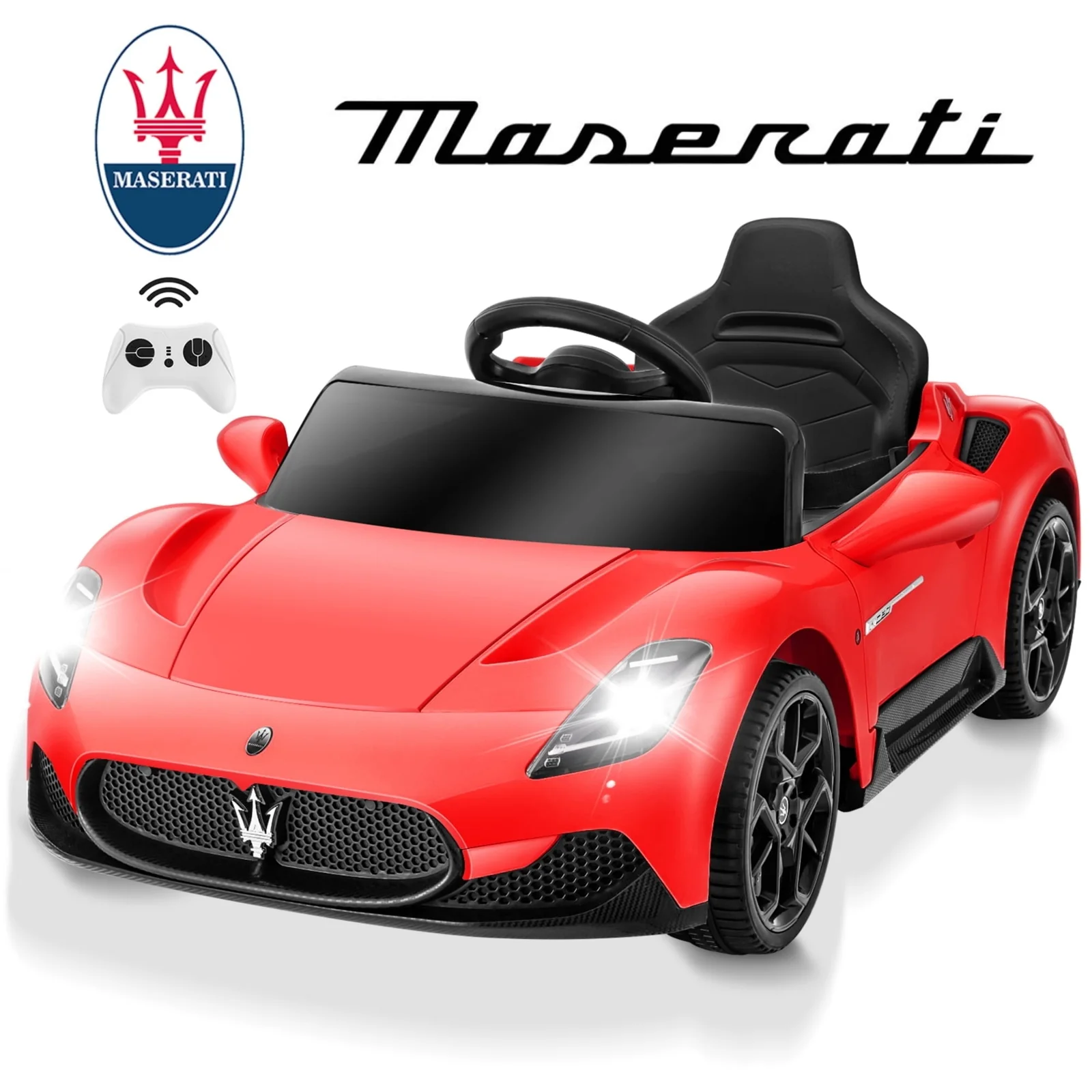 12V Electric Licensed Maserati Ride-On Car for Toddlers - Image 12