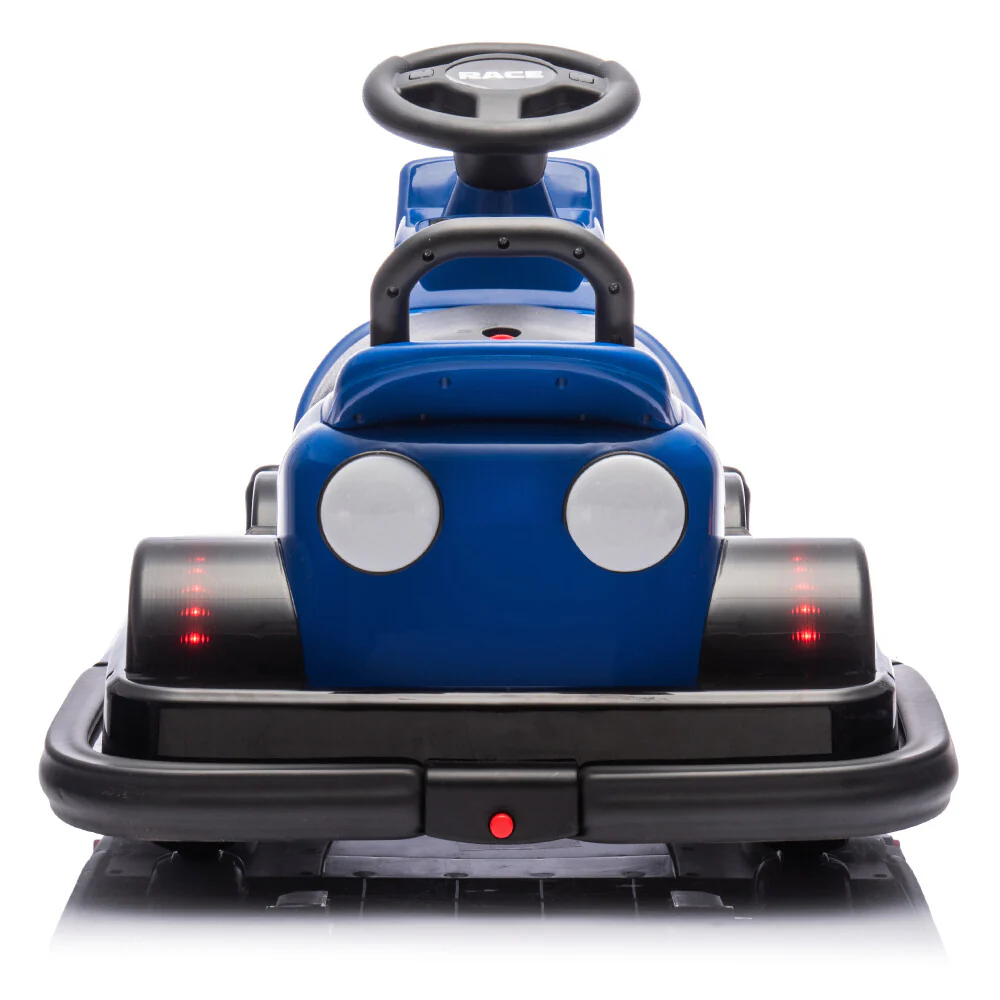 12V Kids Ride-On Motor Bumper Car with 360-Degree In-Place Rotation System - Image 24