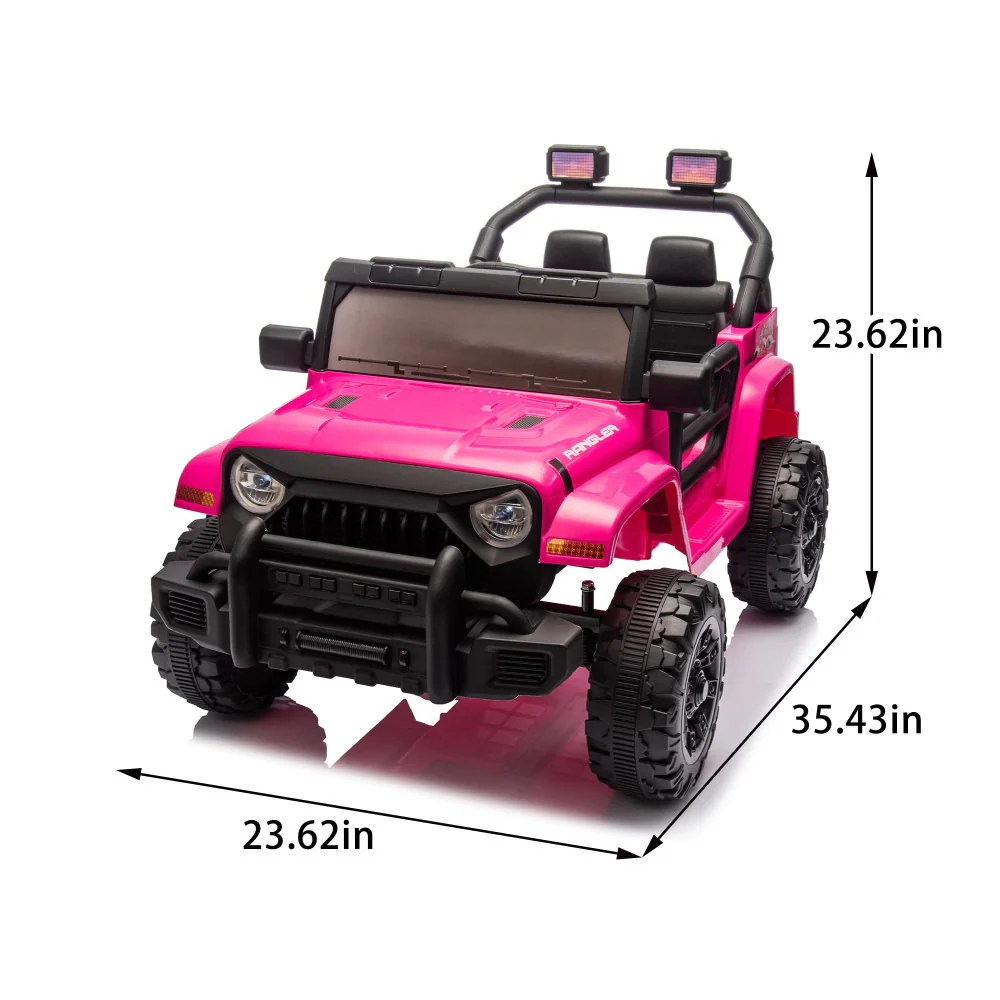 12V Kids Electric Ride-On Jeep Car with Battery, Remote Control, and LED Lights - Image 36