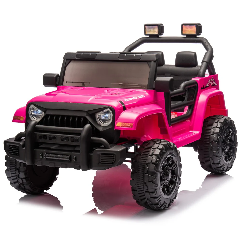 12V Kids Electric Ride-On Jeep Car with Battery, Remote Control, and LED Lights - Image 5
