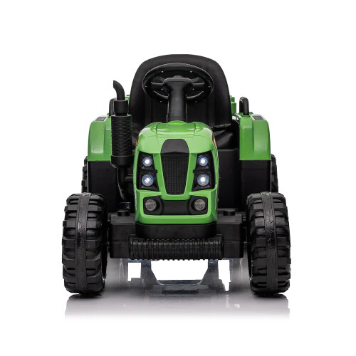 12V Battery-Powered Kids Ride-On Tractor with Trailer, Remote Control, and 3-Speed Settings - Image 6
