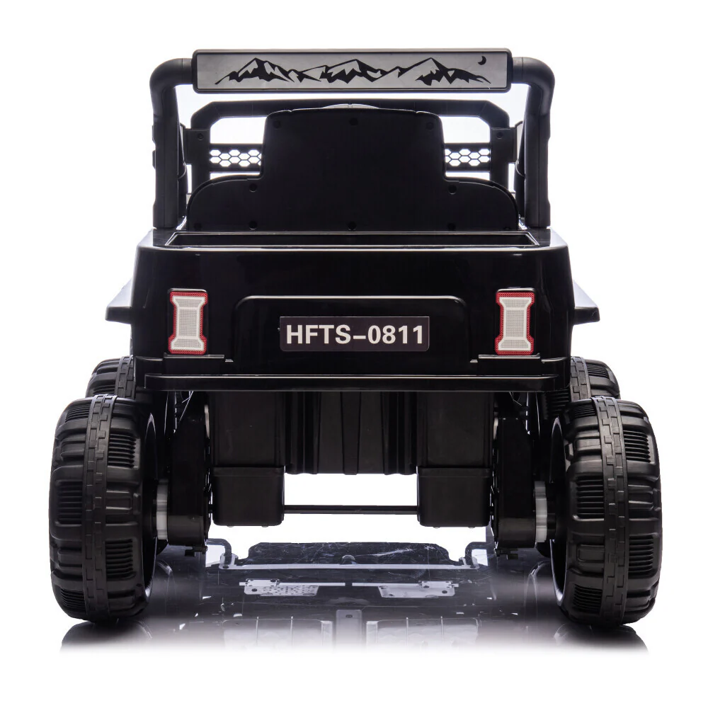 12V Kids Electric Ride-On Truck with 6 Wheels, Music, and Remote Control - Image 13