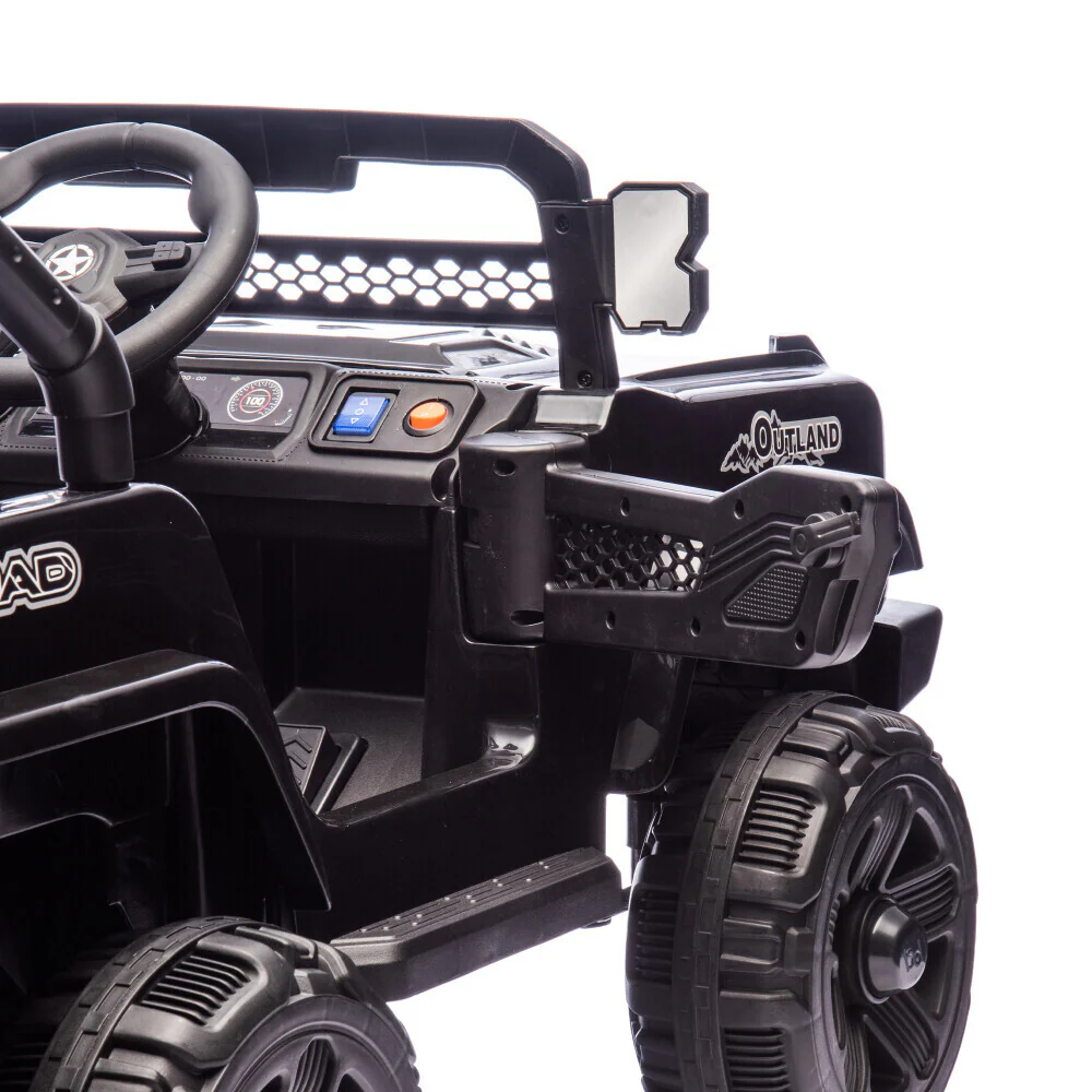 12V Kids Electric Ride-On Truck with 6 Wheels, Music, and Remote Control - Image 19