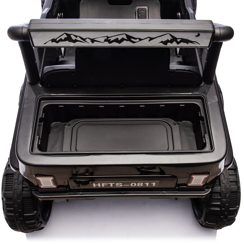 12V Kids Electric Ride-On Truck with 6 Wheels, Music, and Remote Control - Image 22
