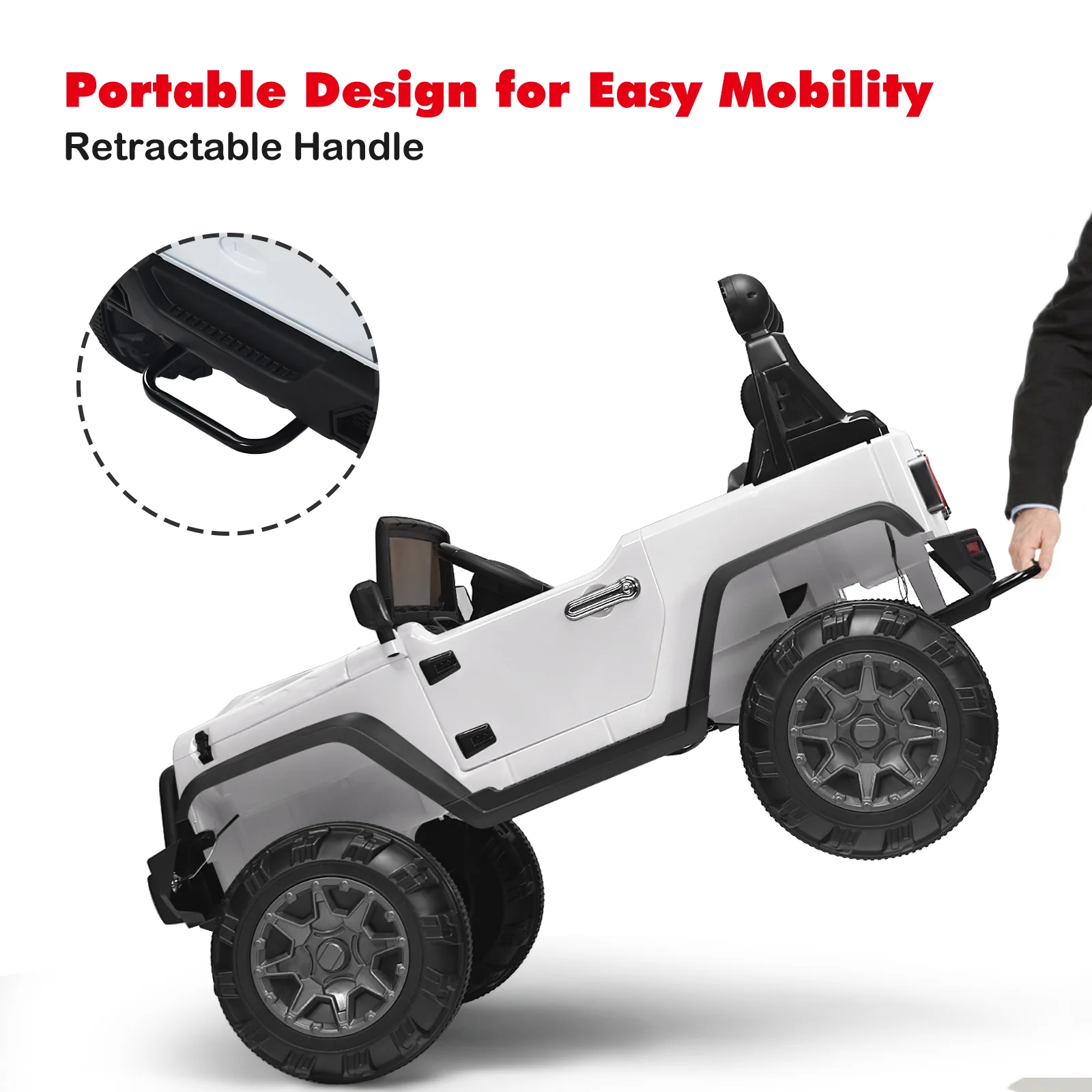 12V Kids Ride on Truck with 2.4GHz Remote Control - Electric Vehicle for Children - Image 46