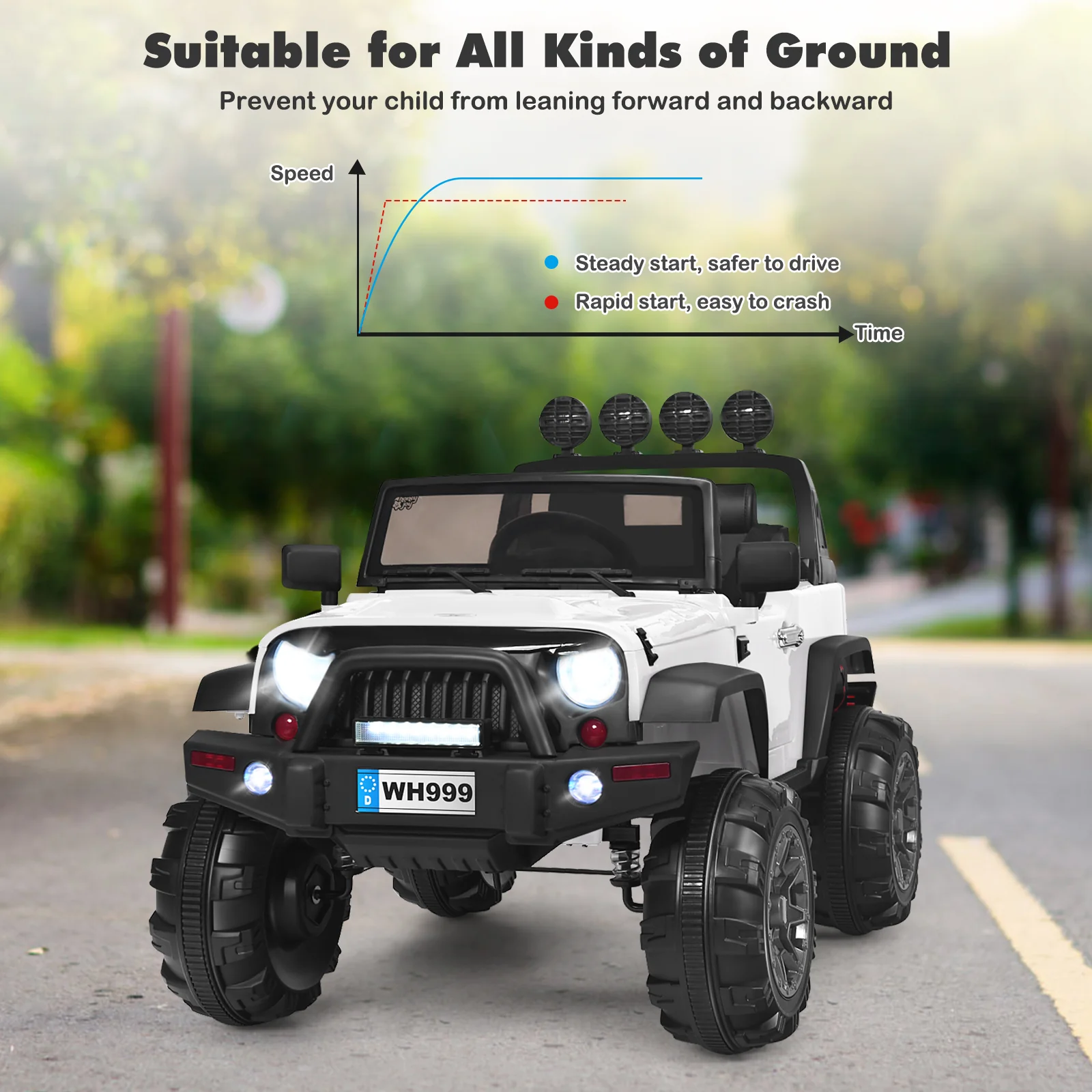 12V Kids Ride on Truck with 2.4GHz Remote Control - Electric Vehicle for Children - Image 47