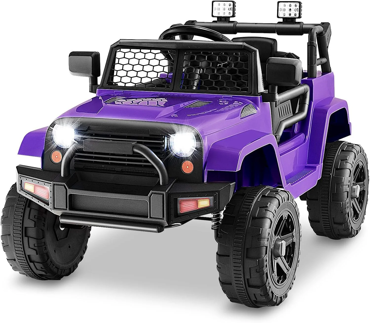 12V Kids Ride-On Truck with Safety Features and MP3 Player for Children - Image 3