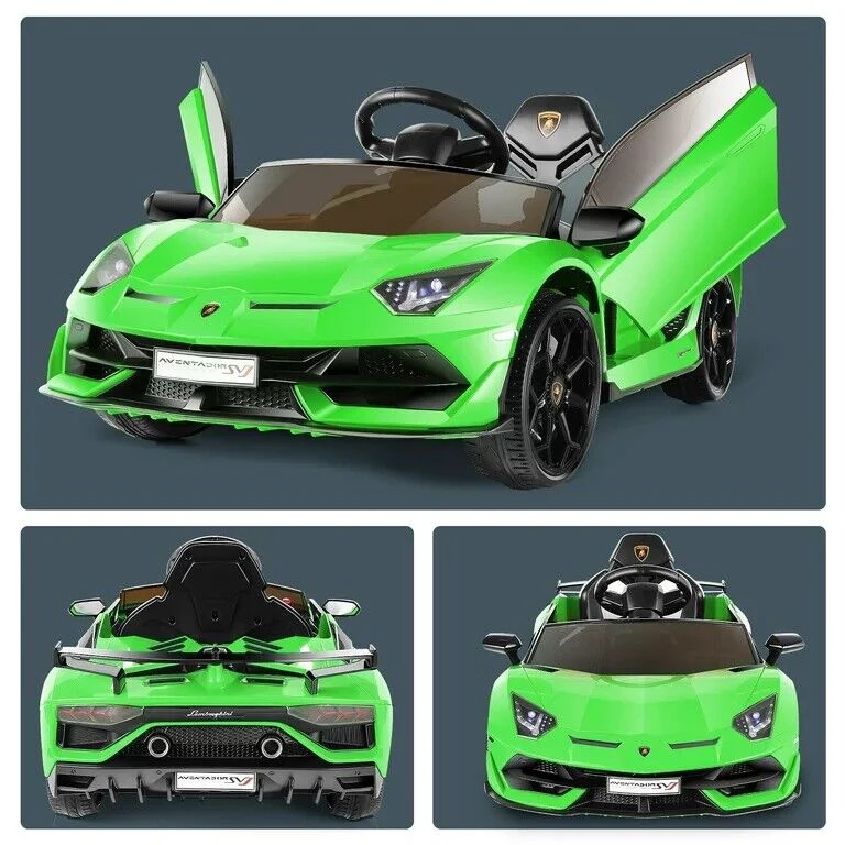 12V Lamborghini Kids Electric Ride On Car with Remote Control, MP3 Player & LED Lights - Image 17
