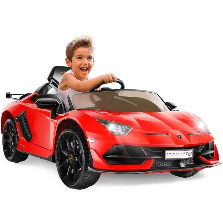 12V Lamborghini Kids Electric Ride On Car with Remote Control, MP3 Player & LED Lights - Image 23
