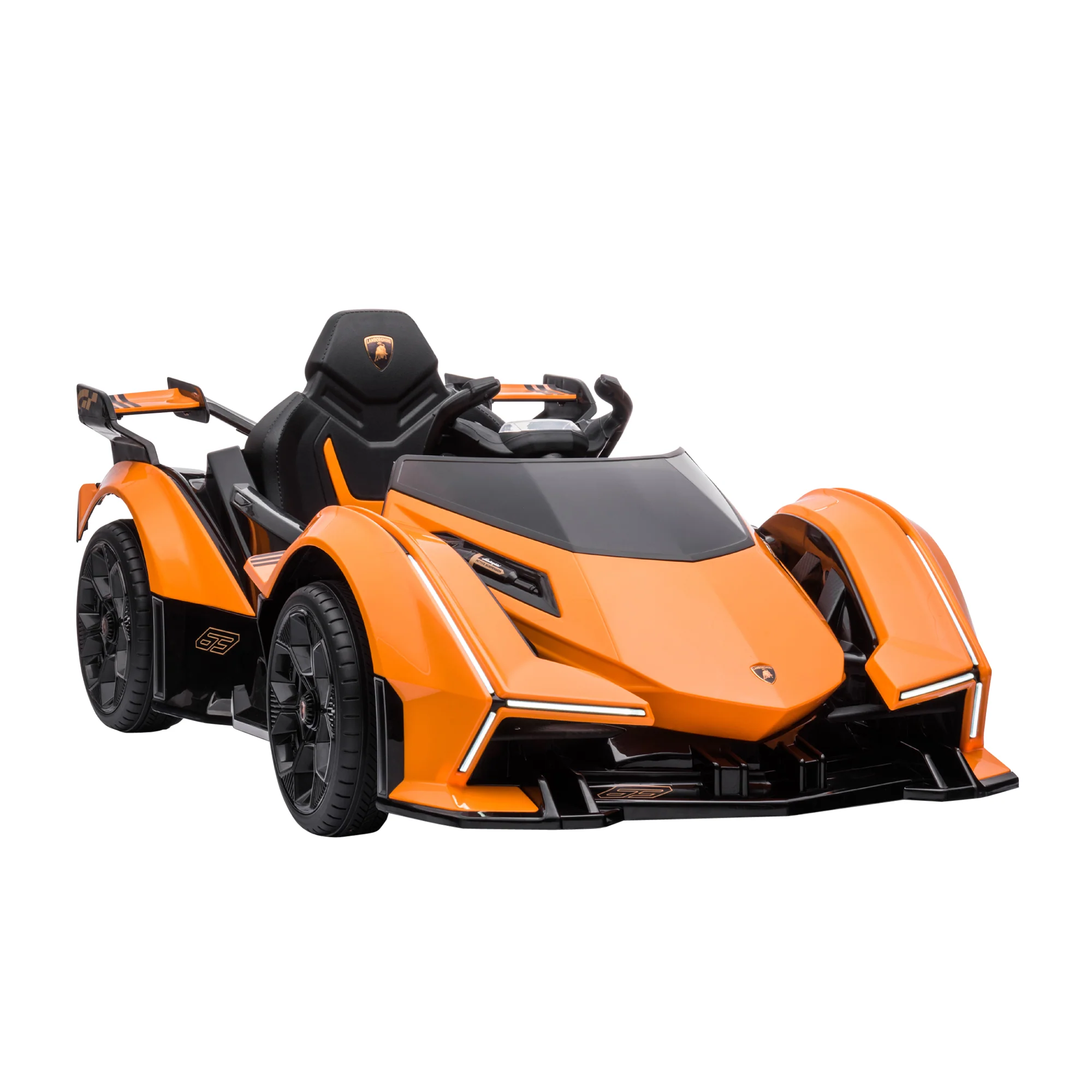12V Lamborghini Kids Ride-On Sports Car with Remote Control - Image 26
