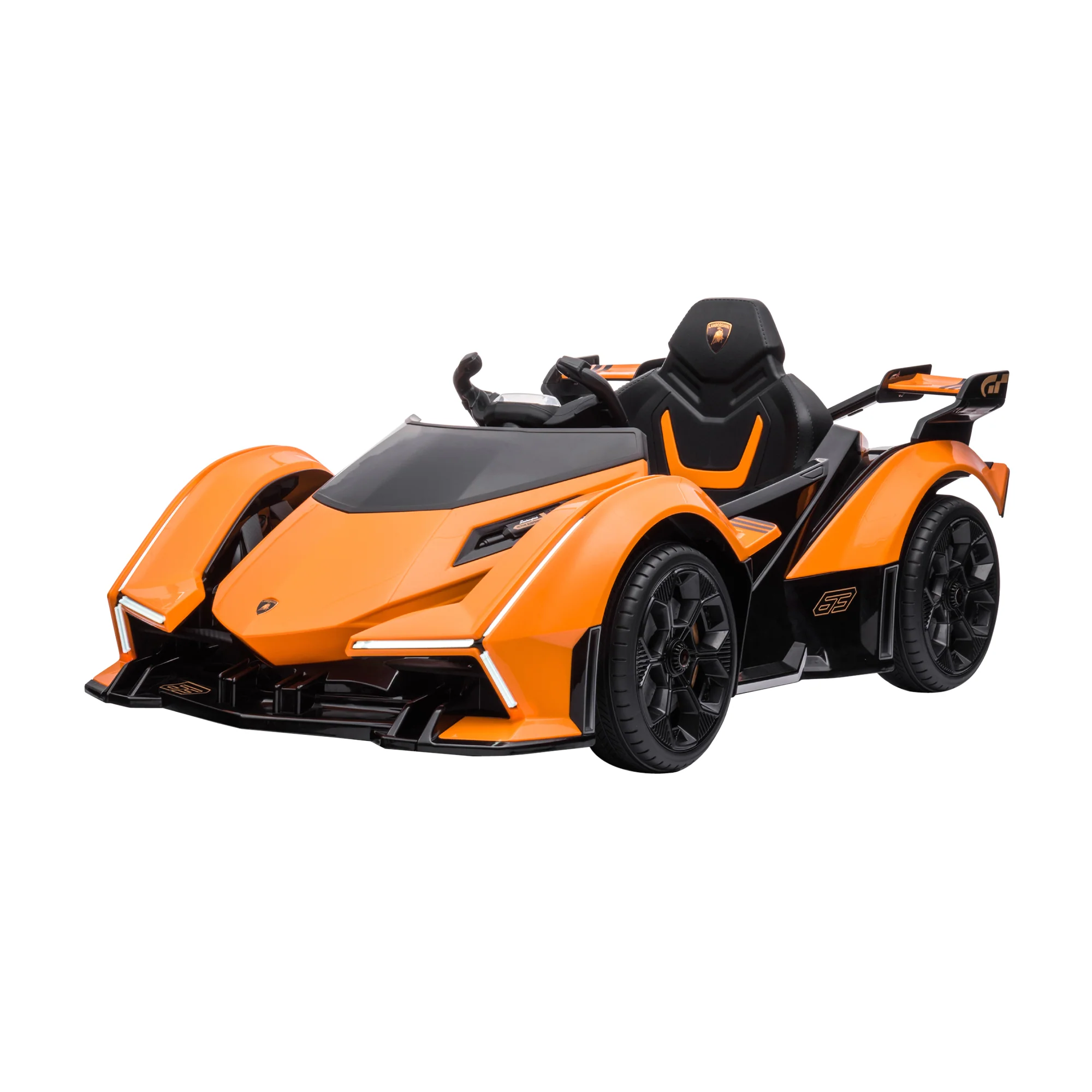 12V Lamborghini Kids Ride-On Sports Car with Remote Control - Image 27