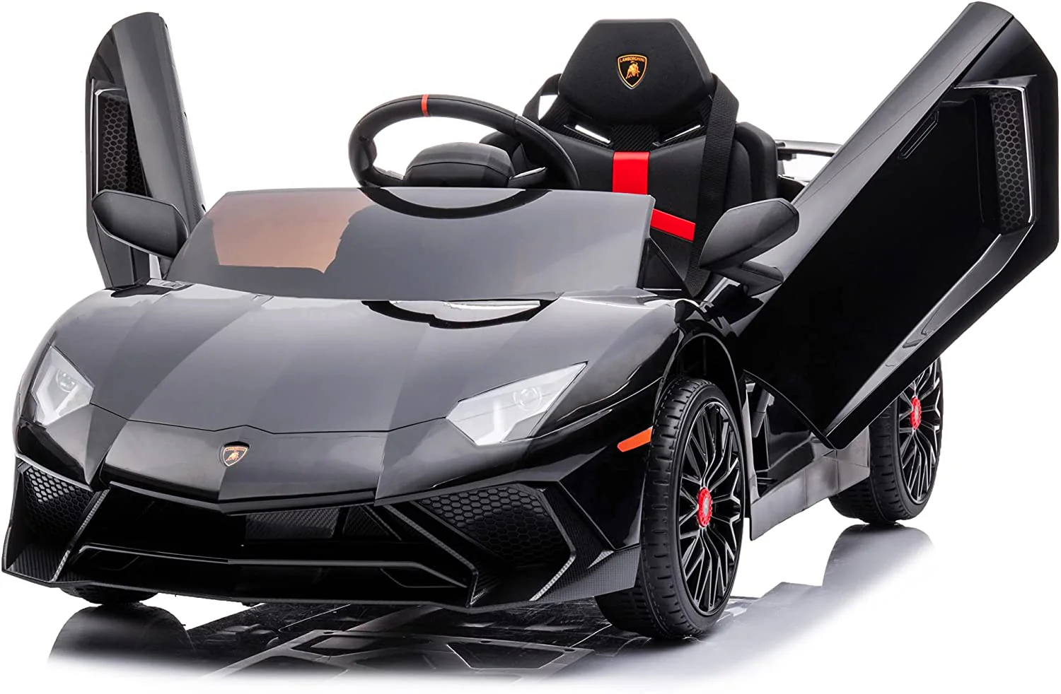 12V Licensed Lamborghini Aventador Electric Ride-On Car for Kids - Image 8