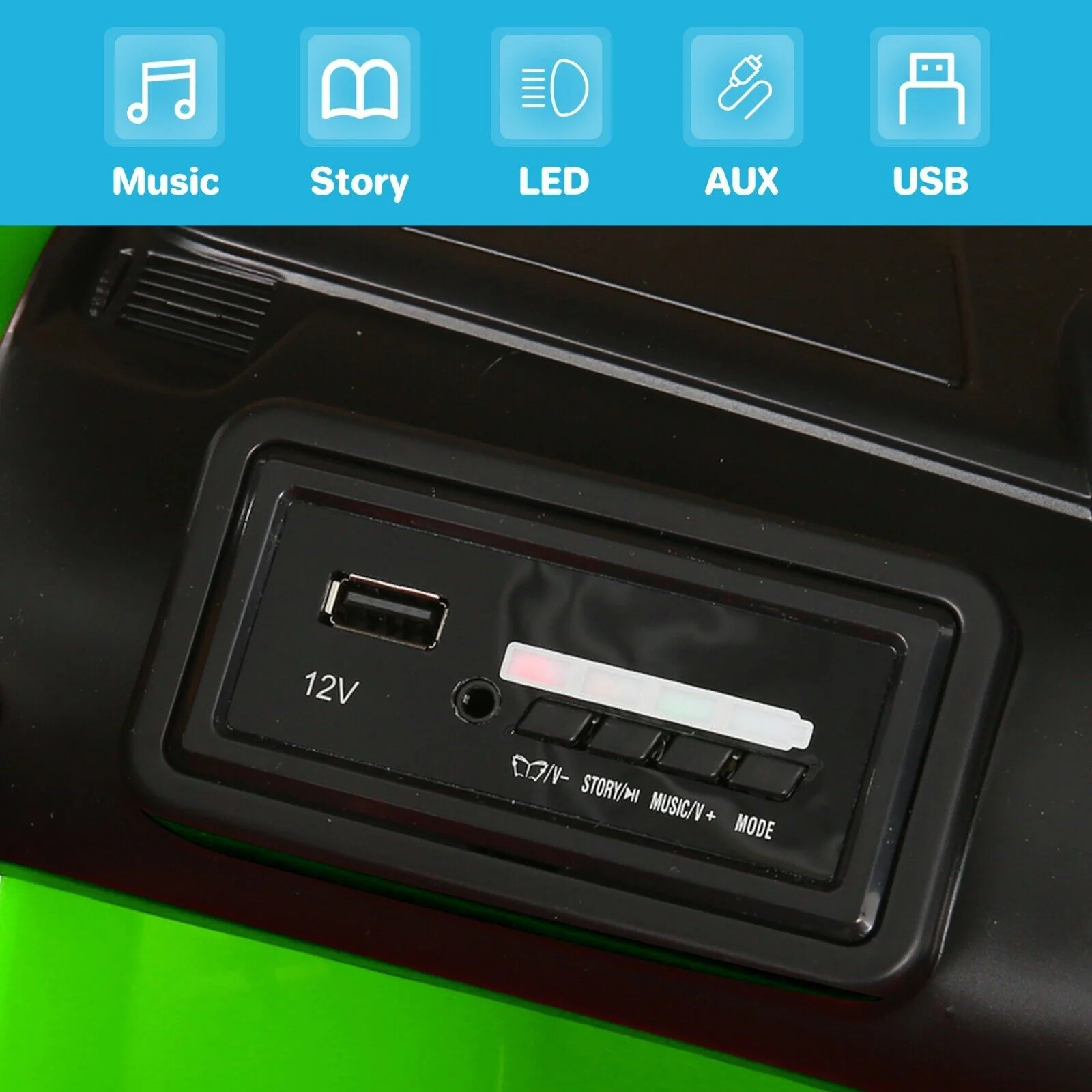 12V Licensed Lamborghini Aventador SVJ Electric Ride-On Car for Kids - Perfect Gift! - Image 24