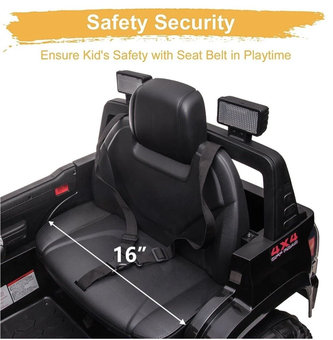 12V Powered Toyota Tacoma Ride-On Car for Boys with Remote Control - Image 6
